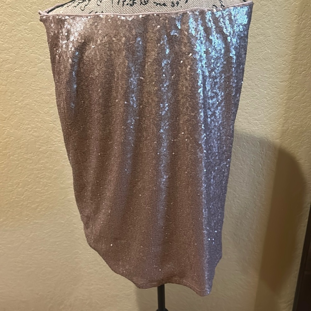 Joanna Hope champagne sequin, straight skirt, size 14 | offer in description